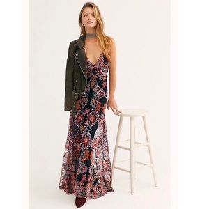 Brand NEW Free People Rising Sun Maxi Dress Sz 2